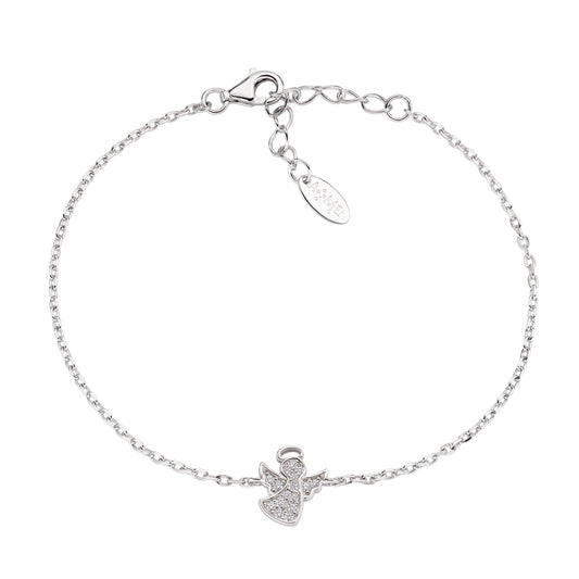 Bracciale Angelo con Zirconi Bianchi