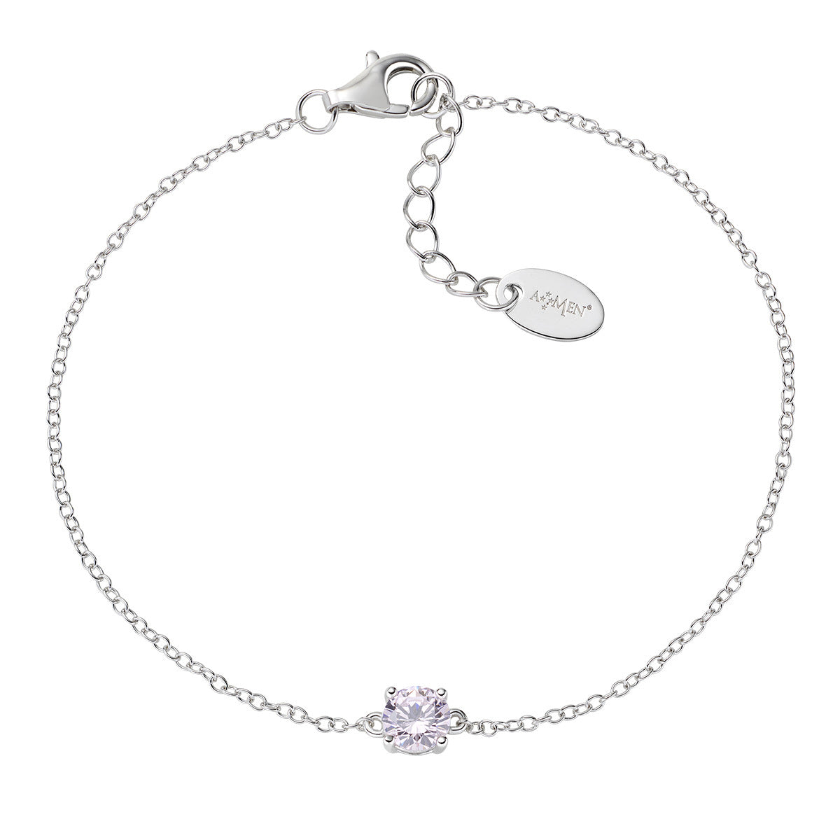 Bracciale Punto Luce Rosa