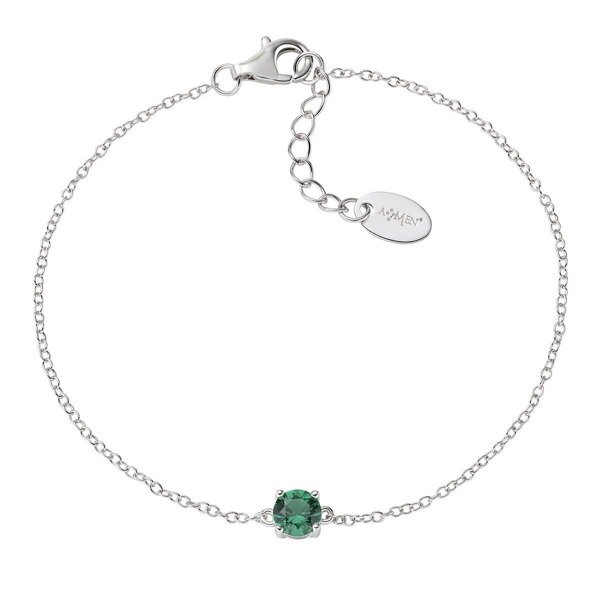 Bracciale Punto Luce Verde