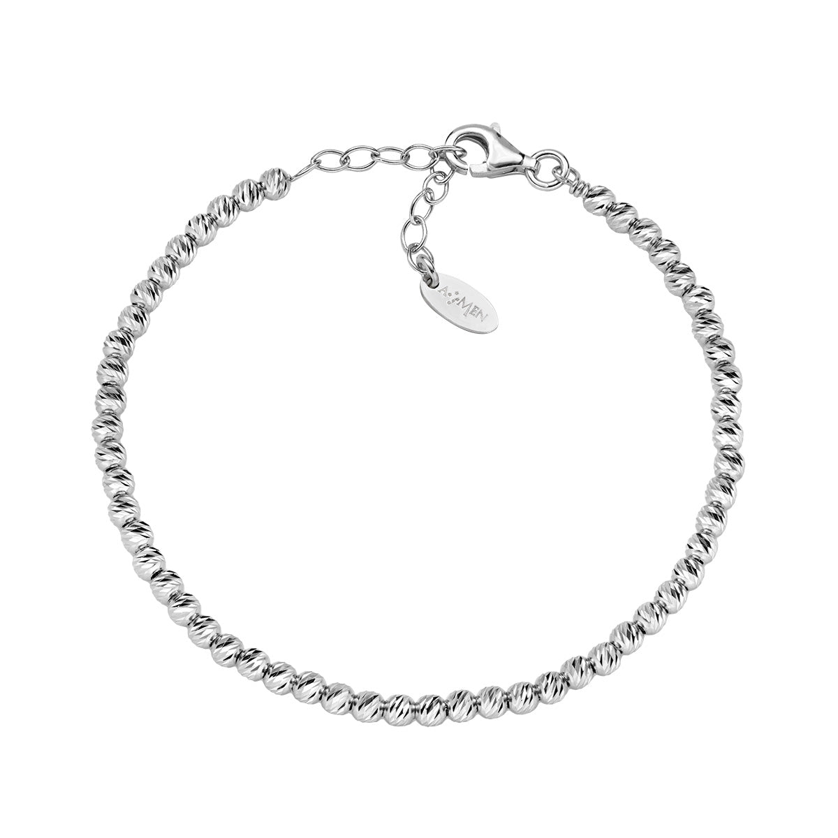 Bracciale Riflessi di Luce con Sfere Diamantate