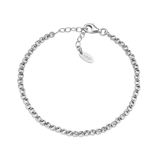 Bracciale Riflessi di Luce con Sfere Diamantate