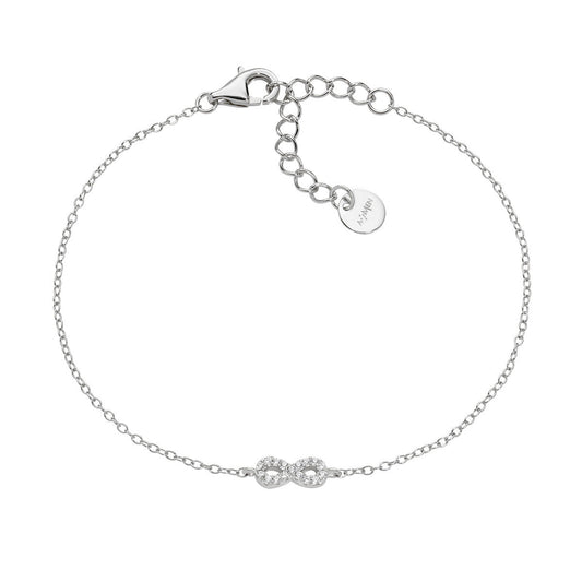 Bracciale Mini Infinito Pavé