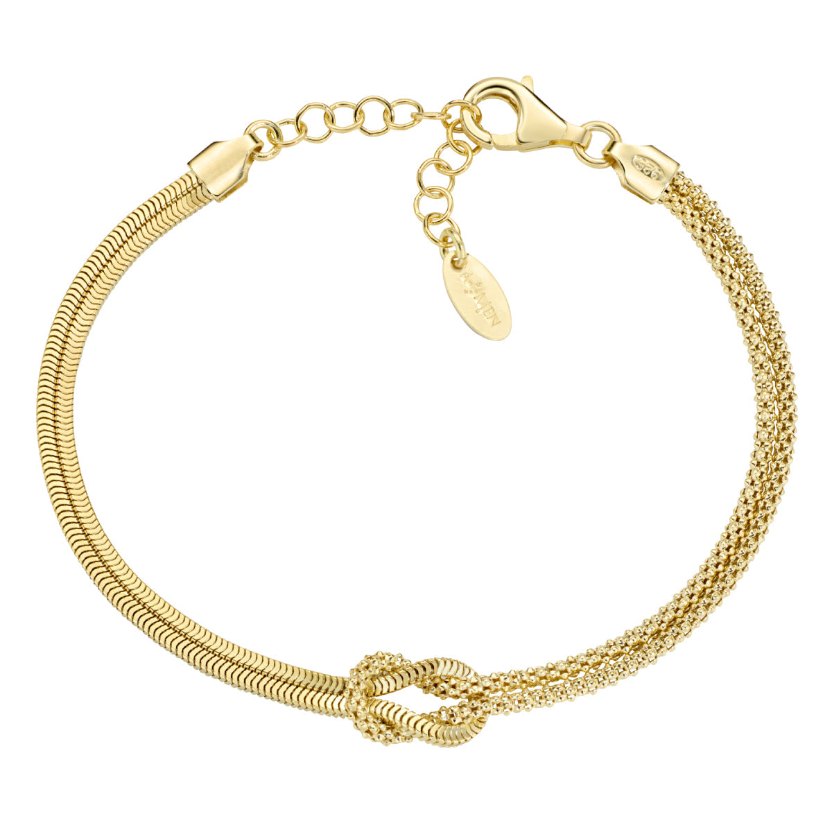 Bracciale Nodo d'Amore Dorato