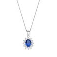 Carica l'immagine nel visualizzatore della galleria, Collana Royal Lady Zircone Blu
