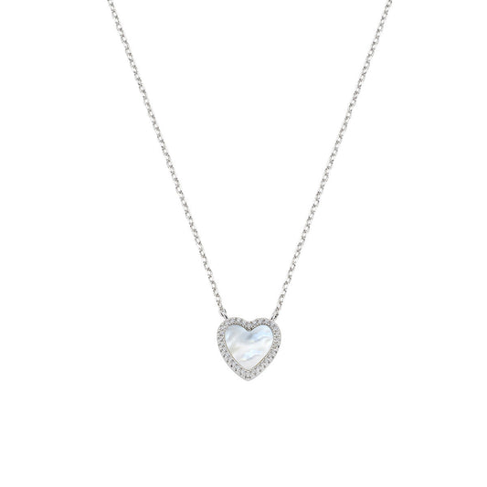 Collana Cuore con Madreperla