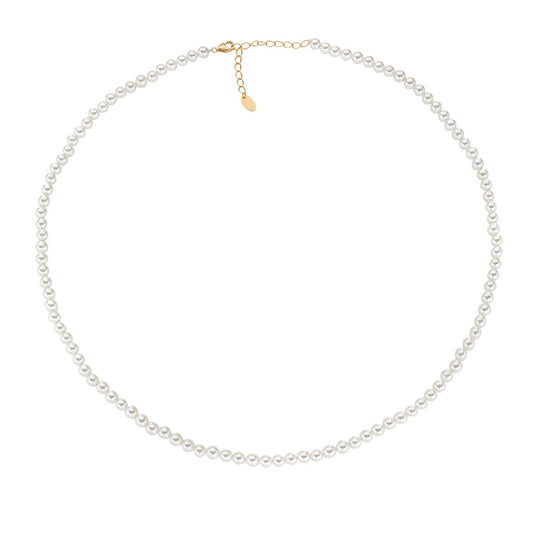 Collana con Perle di Cristallo 6 mm