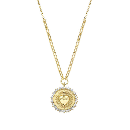 Collana Sacro Cuore Ex Voto Luminoso