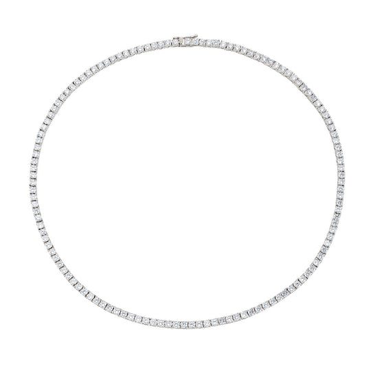 Collana Tennis Zirconi Bianchi