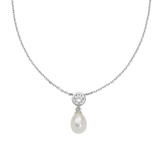 Collana Punto Luce e Perla