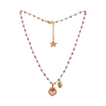 Carica l'immagine nel visualizzatore della galleria, COLLANA GIROCOLLO CON CIONDOLI SACROCUORE
