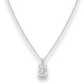 Carica l'immagine nel visualizzatore della galleria, COLLANA A GIROCOLLO CON PUNTO LUCE QUADRATO-Silver 925
