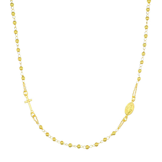 Collana Rosario Girocollo Dorato