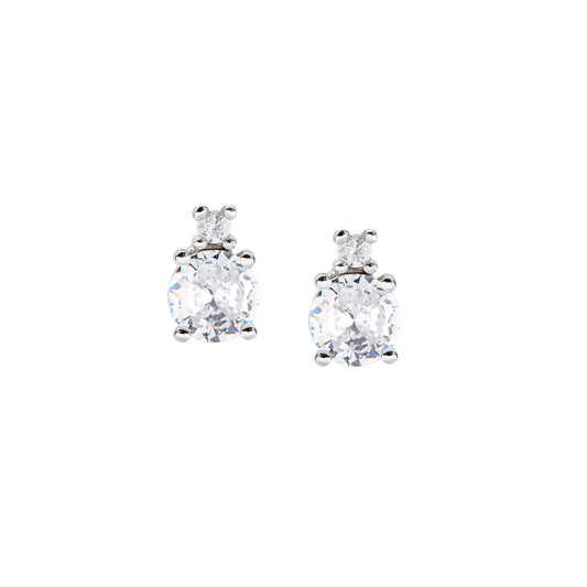 Orecchini Diamonds Solitario Bianco