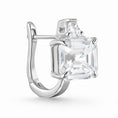 Carica l'immagine nel visualizzatore della galleria, ORECCHINI CON PIETRA RETTANGOLARE - Silver 925
