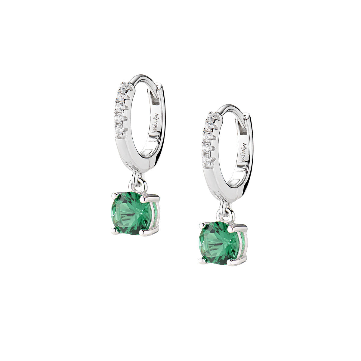 Orecchini Huggies Punto Luce Verde