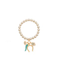 Carica l'immagine nel visualizzatore della galleria, BRACCIALE ELASTICO CON PERLE E VARI CIONDOLI MAGIC
