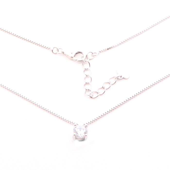 COLLANA IN ARGENTO CON PENDENTE PUNTO LUCE