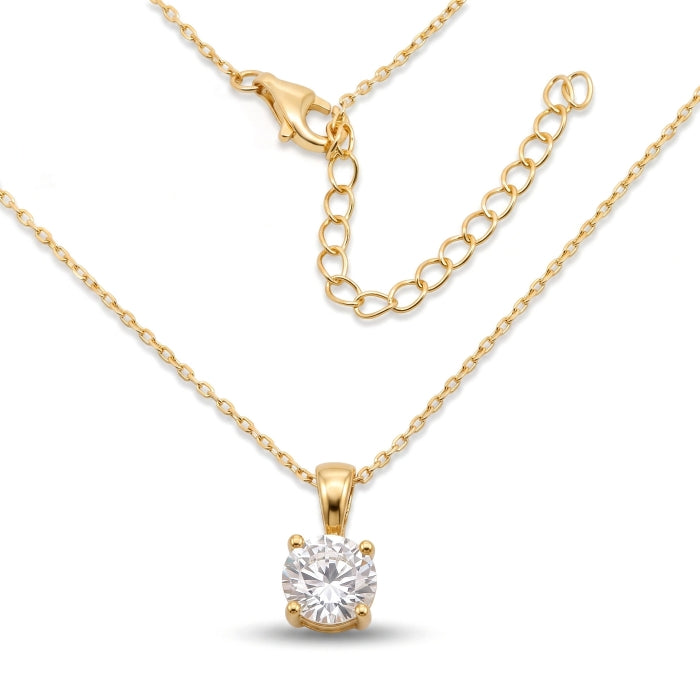 COLLANA IN ARGENTO CON PENDENTE PUNTO LUCE