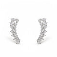 Carica l'immagine nel visualizzatore della galleria, ORECCHINI EARCUFF CON FILE DI STRASS
