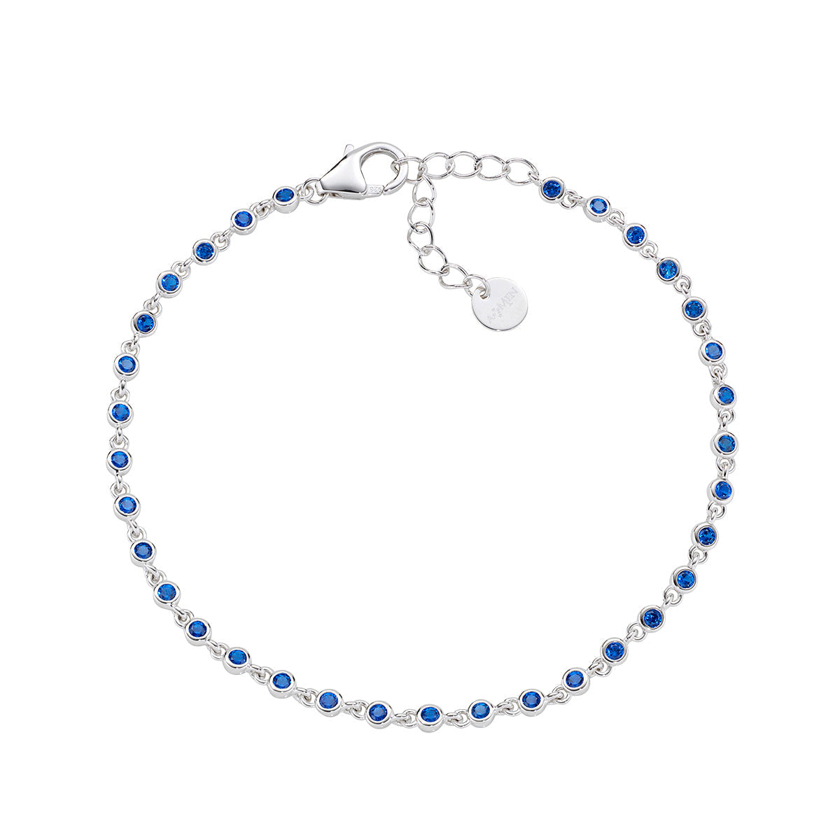 Bracciale Joy in lega Amen con Zirconi Blu