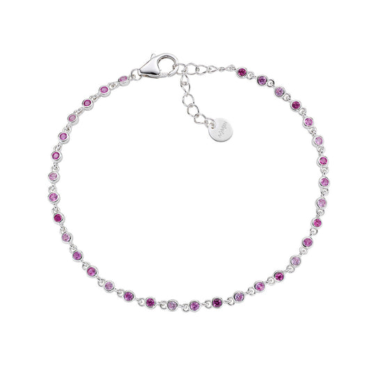 Bracciale Joy in lega Amen Degradé Rosa con Zirconi