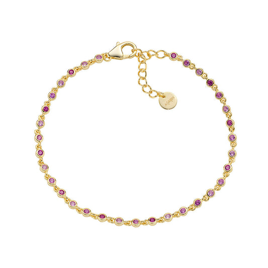 Bracciale Joy in lega Amen Degradé Rosa con Zirconi