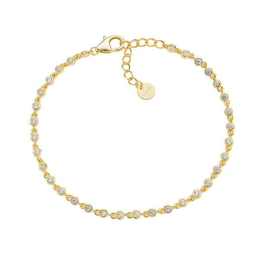 Bracciale Joy in lega Amen con Zirconi Bianchi