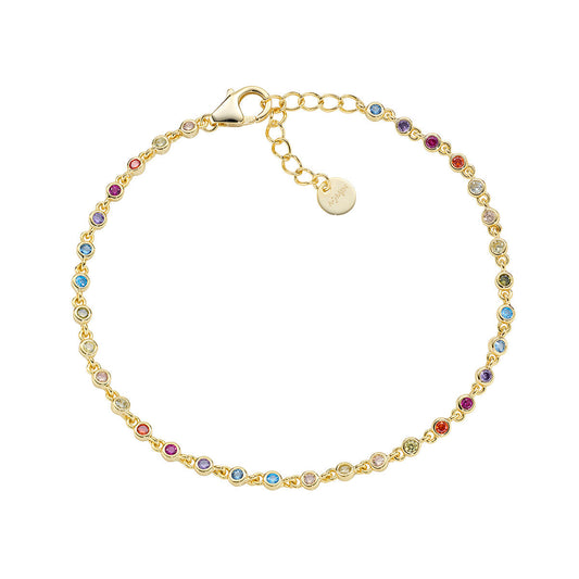 Bracciale Joy in lega Amen con Zirconi Multicolor