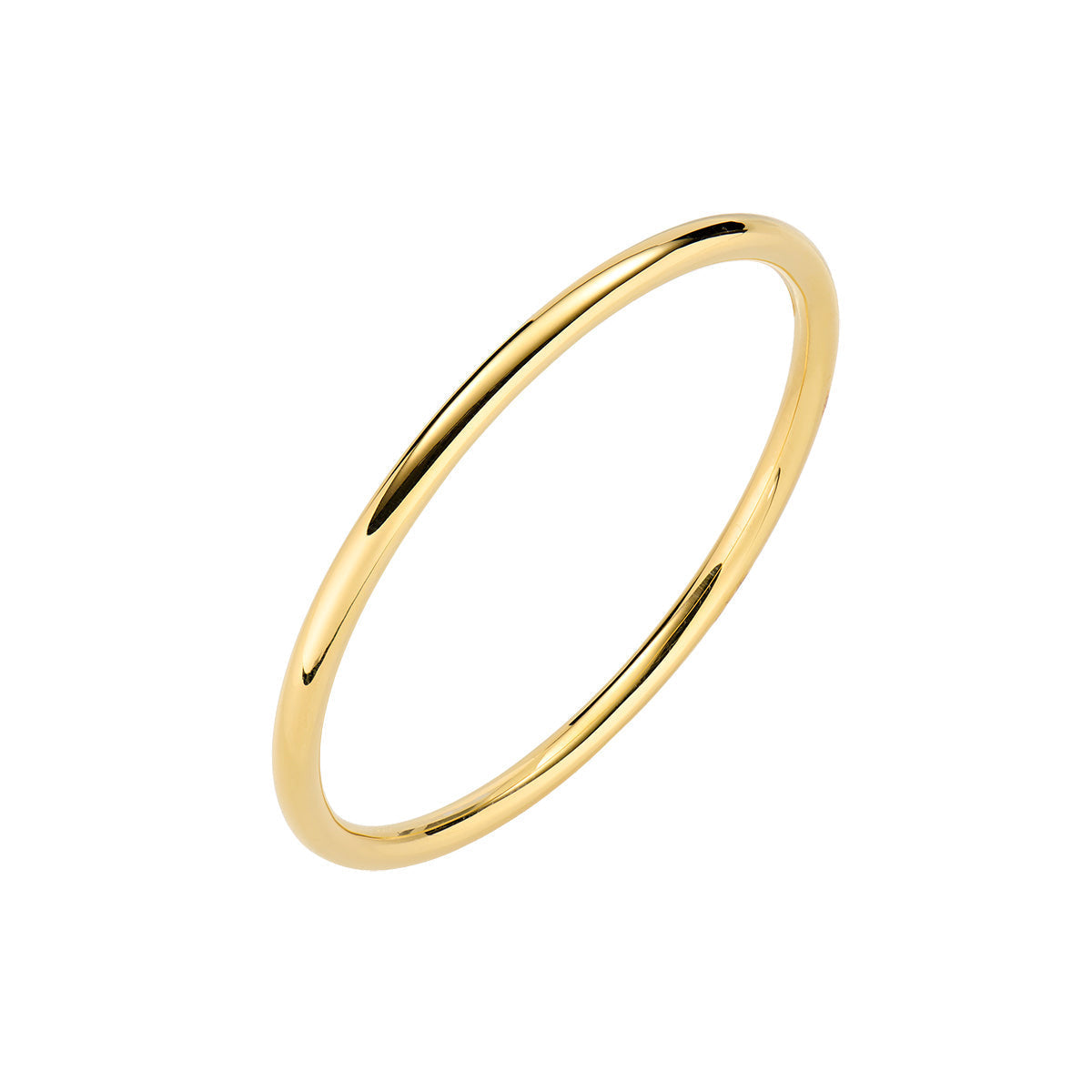 Bangle liscio Selene Dorato in lega Amen