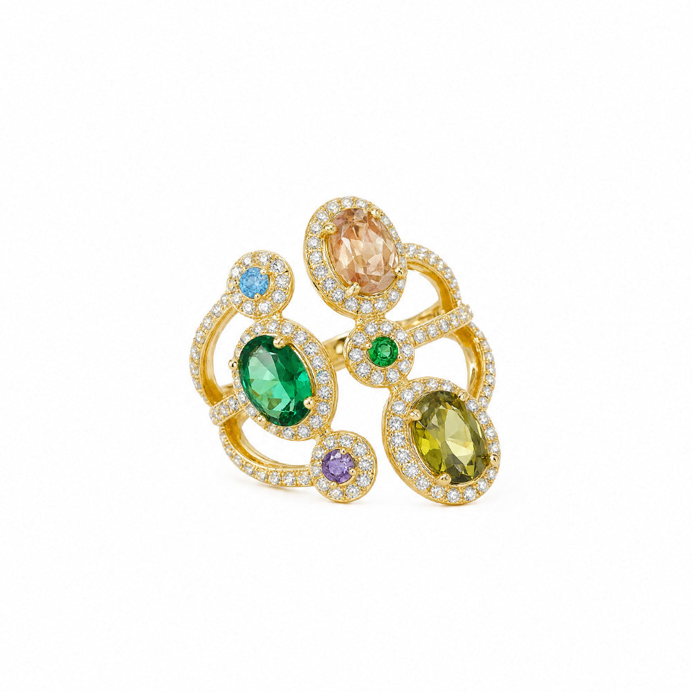 Anello Tango Verde