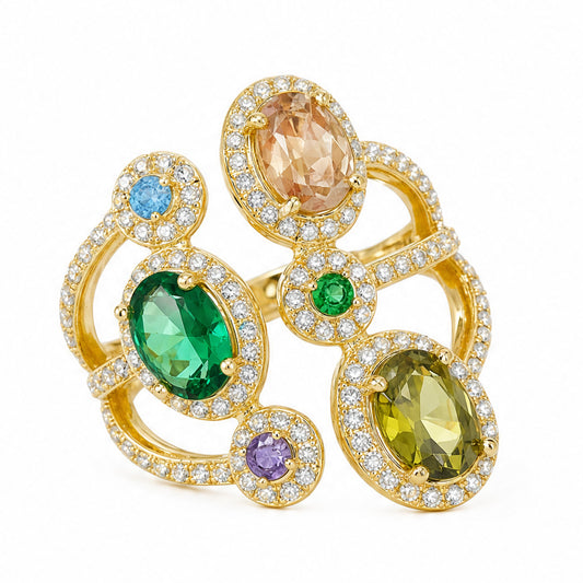 Anello Tango Verde