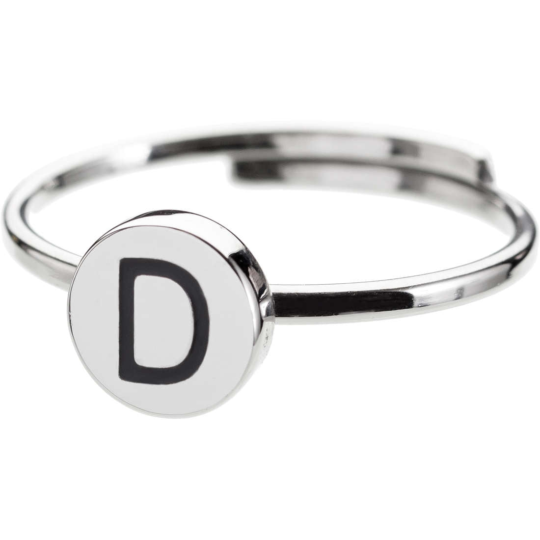 Anello  con lettera  "D" - Desidero