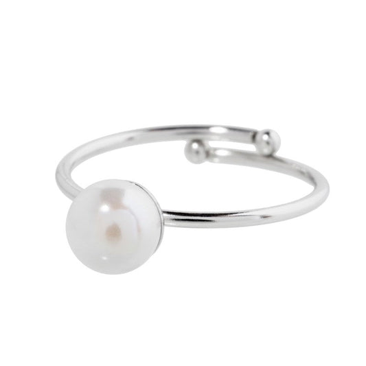 Anello perla 6mm