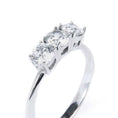 Carica l'immagine nel visualizzatore della galleria, Anello trilogy con zircone 4.25mm

