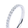 Carica l'immagine nel visualizzatore della galleria, Anello veretta con zirconi 1.7mm
