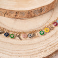 Carica l'immagine nel visualizzatore della galleria, BRACCIALE CON CHARM COLORATI

