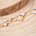 Carica l'immagine nel visualizzatore della galleria, BRACCIALE MULTIFILO CON QUADRIFOGLI

