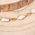 Carica l'immagine nel visualizzatore della galleria, BRACCIALE CON ELEMENTI IN RESINA ASIMMETRICI
