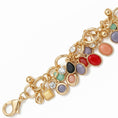 Carica l'immagine nel visualizzatore della galleria, BRACCIALE CON PIETRE PENDENTI
