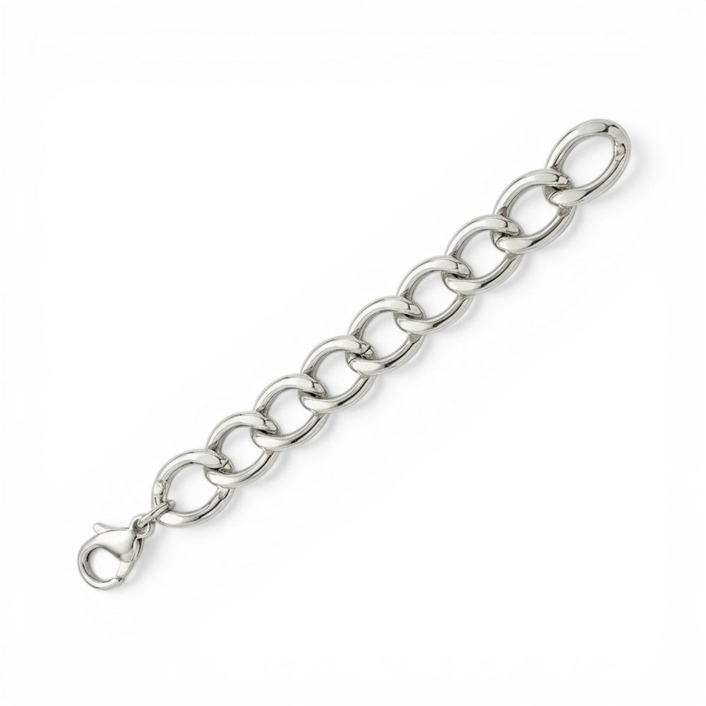BRACCIALE CON MAGLIE LARGHE E SPESSE