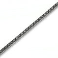 Carica l'immagine nel visualizzatore della galleria, BRACCIALE RODIATO NERO CM 18
