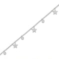 Carica l'immagine nel visualizzatore della galleria, BRACCIALE RODIATO CRYSTAL CM 19
