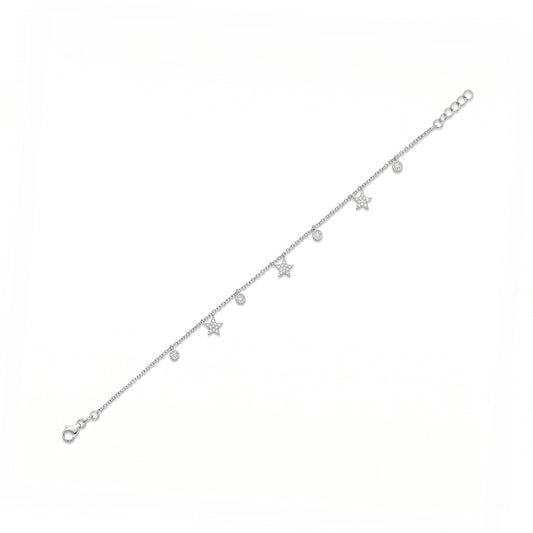 BRACCIALE RODIATO CRYSTAL CM 19
