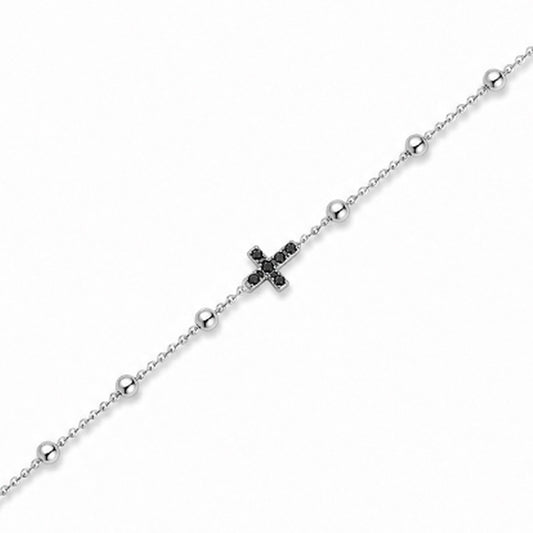 BRACCIALE RODIATO NERO CM 19