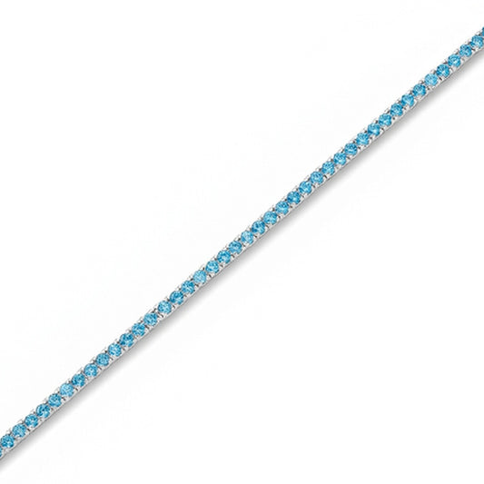BRACCIALE RODIATO AZZURRO/BLU Z