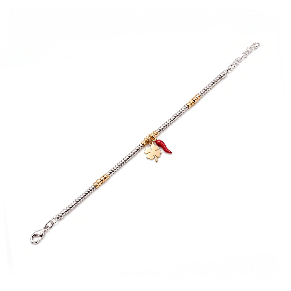 BRACCIALE BICOLORE RODIATO+ DOR