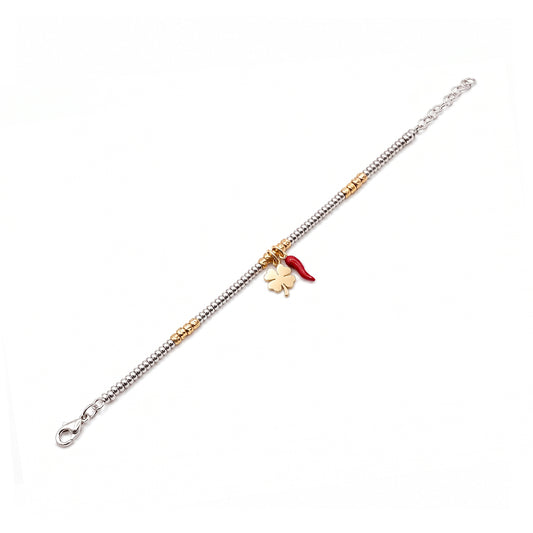 BRACCIALE BICOLORE RODIATO+ DOR