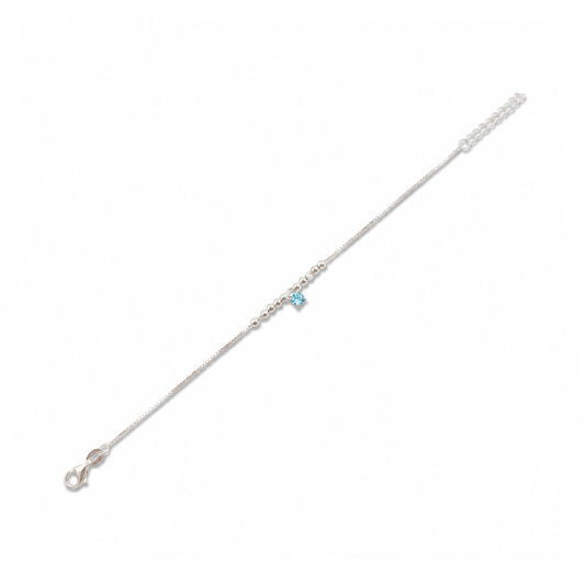 BRACCIALE RODIATO ACQUAMARINA C