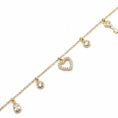 Carica l'immagine nel visualizzatore della galleria, BRACCIALE DORATO CRYSTAL CM 19
