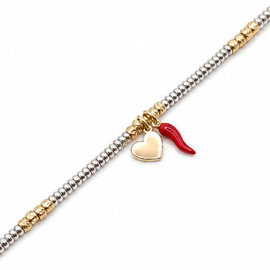 BRACCIALE BICOLORE RODIATO+ DOR